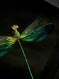 Green Metalwing Damselfly