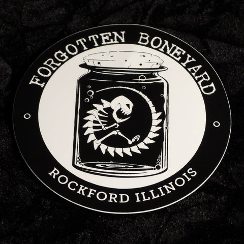 Forgotten Boneyard Sticker "Rockford"