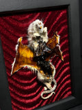 Mummified Flayed Rat Display