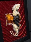 Mummified Flayed Rat Display