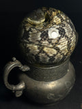 Diamondback Watersnake with Antique Base