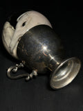 Pig Fetus Wet Specimen on Antique Base