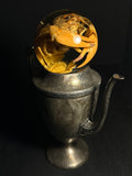 Crayfish Wet Specimen with Antique Base