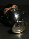 Octopus Wet Specimen with Antique Base