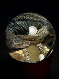 Jackson's Chameleon Wet Specimen on Vintage Base