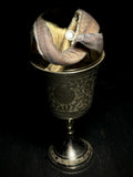 Hagfish Wet Specimen on Antique Base